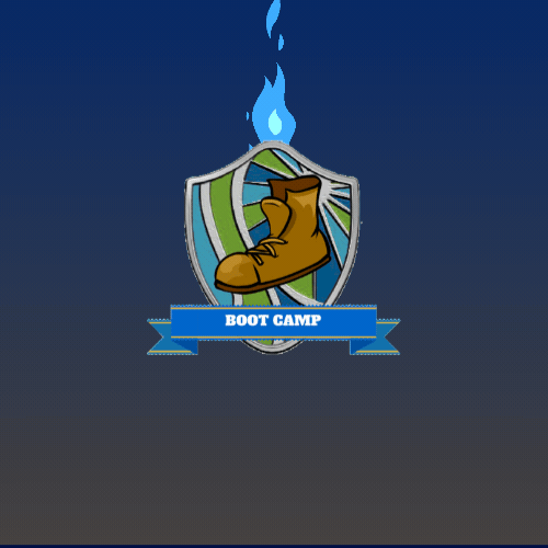 Animated EPIC Academy graphic for the district professional development quest engine.